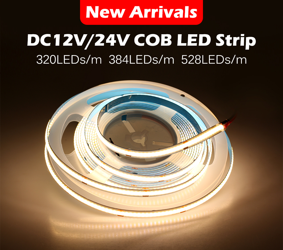 COB strip light 528leds 10mm