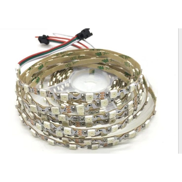 WS2812B IC 5050 S strip light 60leds 6mm 5V